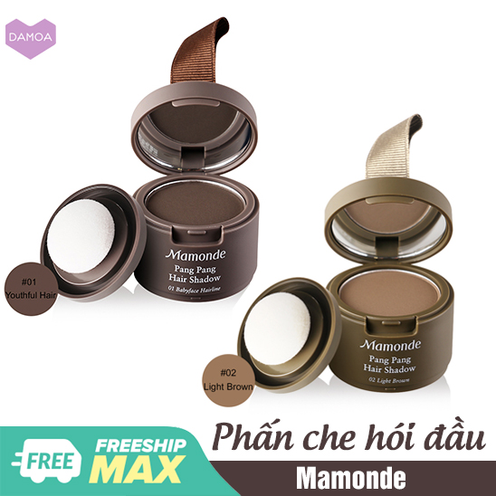 Phấn phủ da đầu Che tóc thưa/ Che hói đầu tự nhiên thẩm mỹ Mamonde Pang Pang Hair Shadow Hàn Quốc