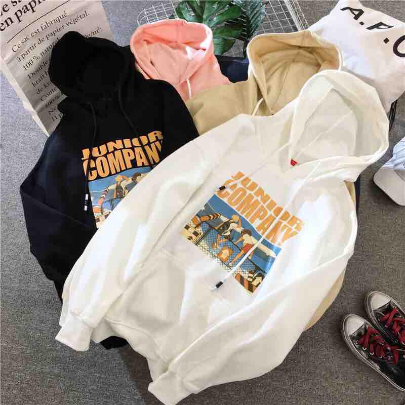 [mua 1 tặng 1 phần quà] Áo hoodie company quảng châu , nỉ bông cao cấp, form ullzzang, có bigsize ngoại cỡ