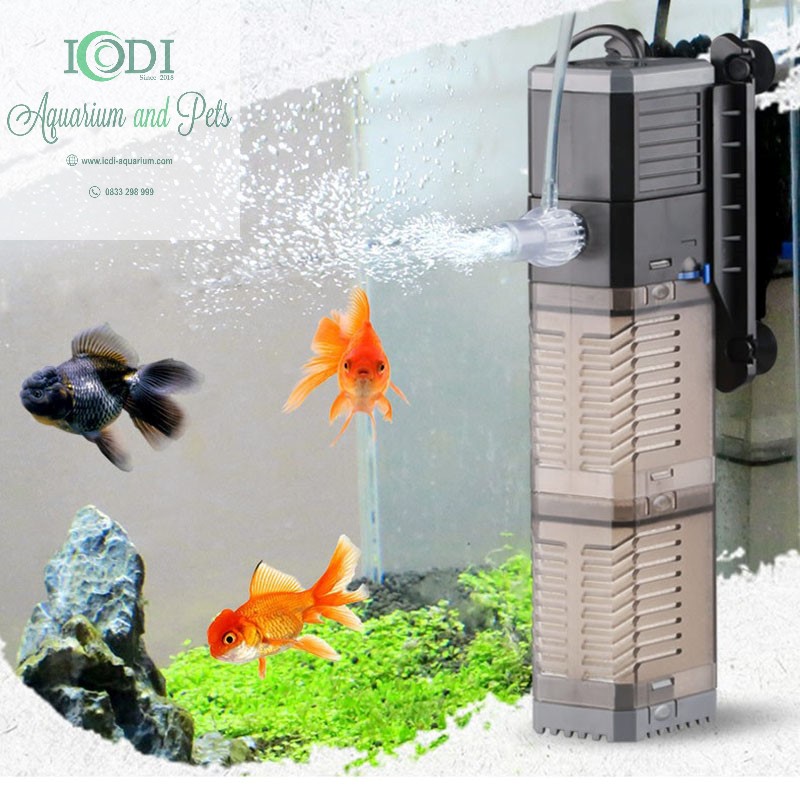 Máy lọc trong bể cá sunsun chj