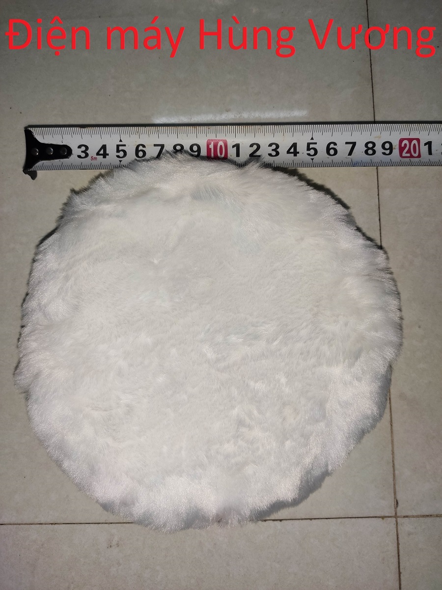 Phớt lông cừu đánh bóng 180mm, nỉ đánh bóng, lắp cho máy đánh bóng đĩa 180mmm, đánh bóng ô tô, gỗ, nhựa,..hàng theo máy.