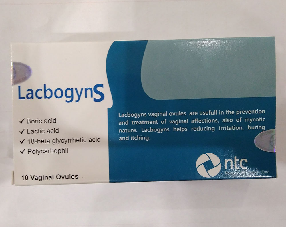 Viên đặt phụ khoa Lacbogyn S nhập khẩu Italy