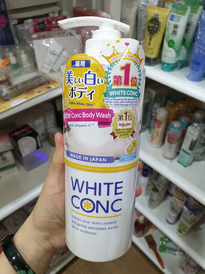 Sữa tắm trắng White Conc của nhật 600ml