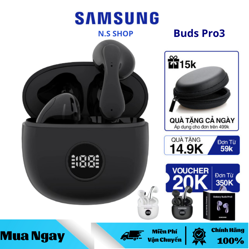 Samsung Galaxy Buds Pro3 - tai nghe samsung bluetooth - tai nghe bluetooth giá rẻ - tai nghe bluetooth chính hãng - Headphones Samsung Galaxy Buds Pro 3 - công nghệ mới Âm thanh siêu đỉnh BẢO HÀNH 12 THÁNG