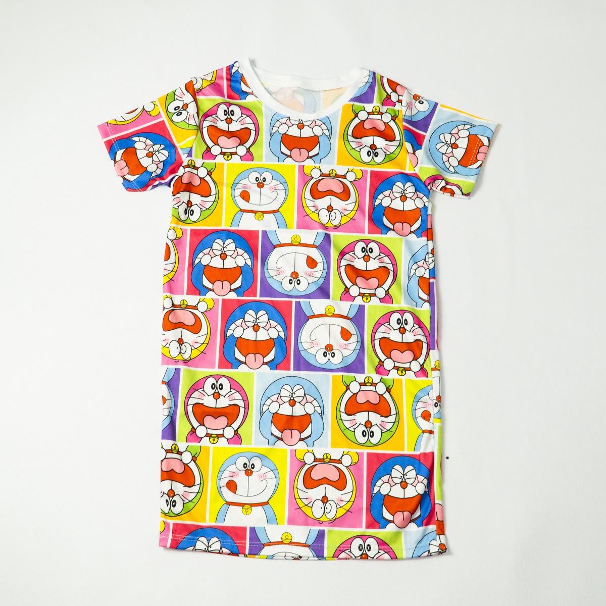 Váy bé gái hoạt hình vải thun in 3D hiệu MIMYKID, đầm trẻ em - MKLZ-V01H5