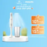 Máy Xay Sinh Tố Cầm Tay Philips Promix HR2531/00 (Trắng)-Hàng Phân Phối Chính Hãng