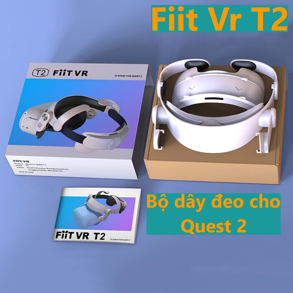 Bộ dây đeo thay thế cho kính Oculus Quest 2 - Fiit Vr T2
