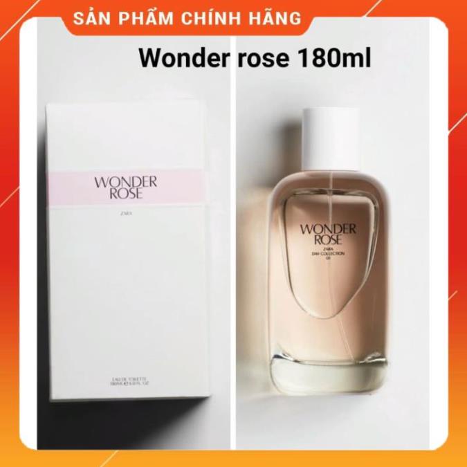Nước hoa zara wonder rose 30ml / 90ml / 180ml - n12