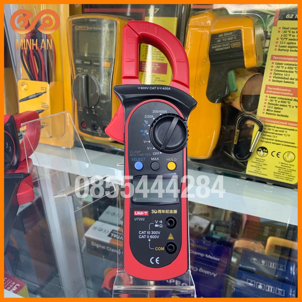 Đồng hồ ampe kìm kẹp dòng uni - t ut202