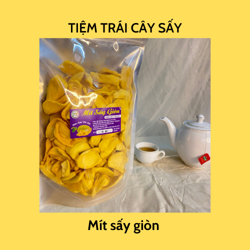Mít sấy giòn ngọt tự nhiên 500g Đà Lạt