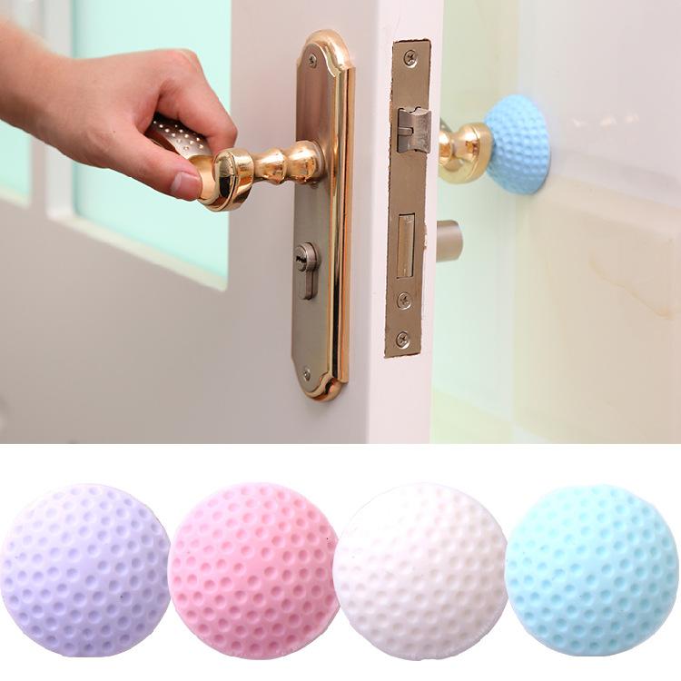 Miếng xốp chặn cửa chống va đập tiện lợi - nhiều màu
