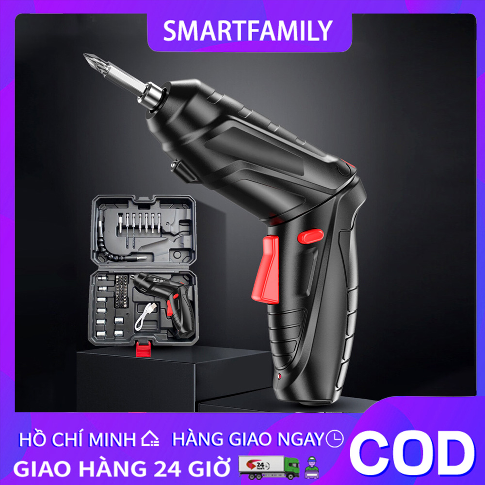 Bán Chạy Máy bắn vít cầm tay mini 2 chiều dùng pin sạc Tua vít điện Tuốc nơ điện dùng dây sạc USB máy xoáy ốc khoan đục
