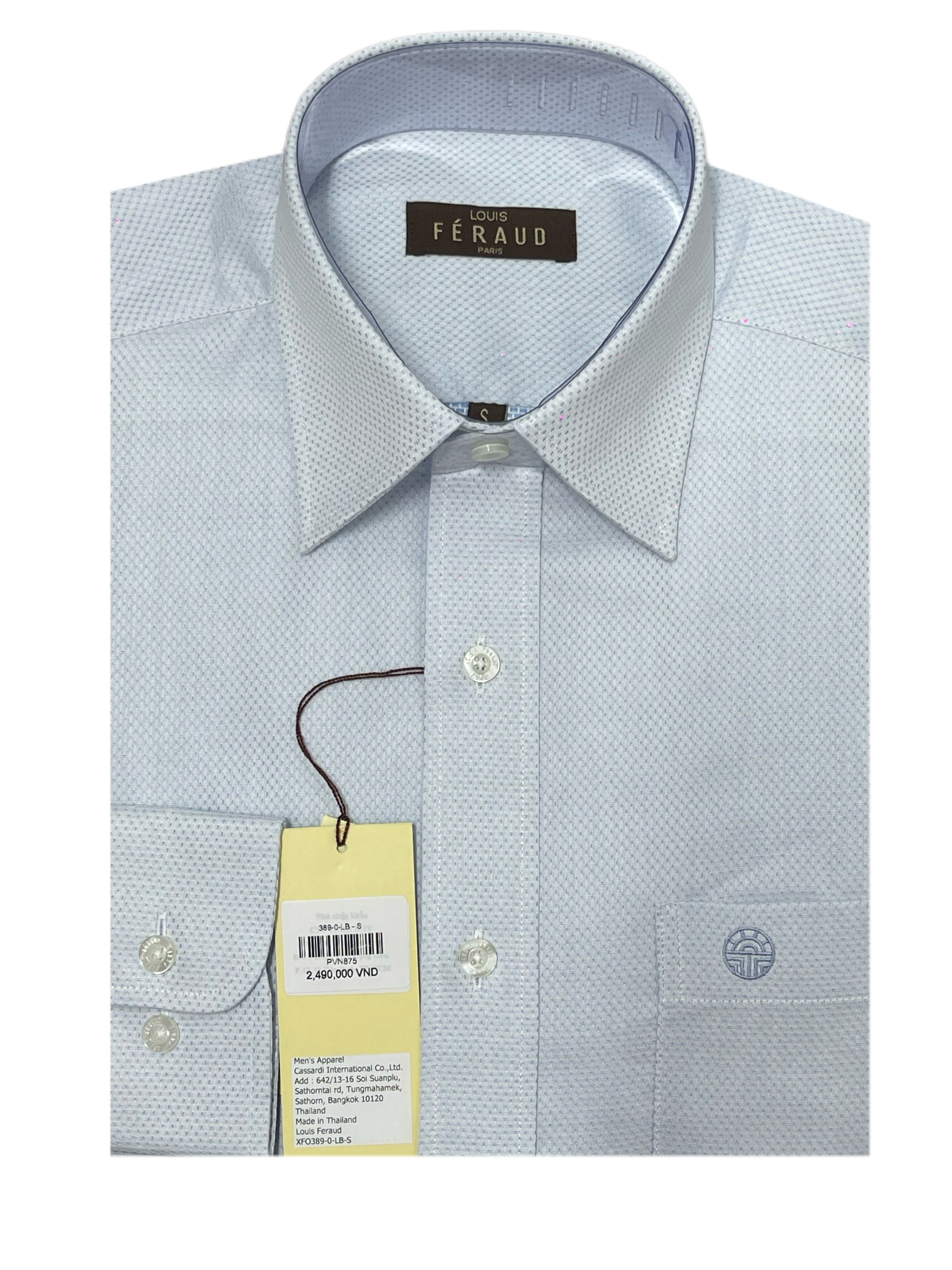 Louis Feraud, Shirts, Louis Feraud Paris Mens Button Front Long Sleeve  Shirt Size L 442