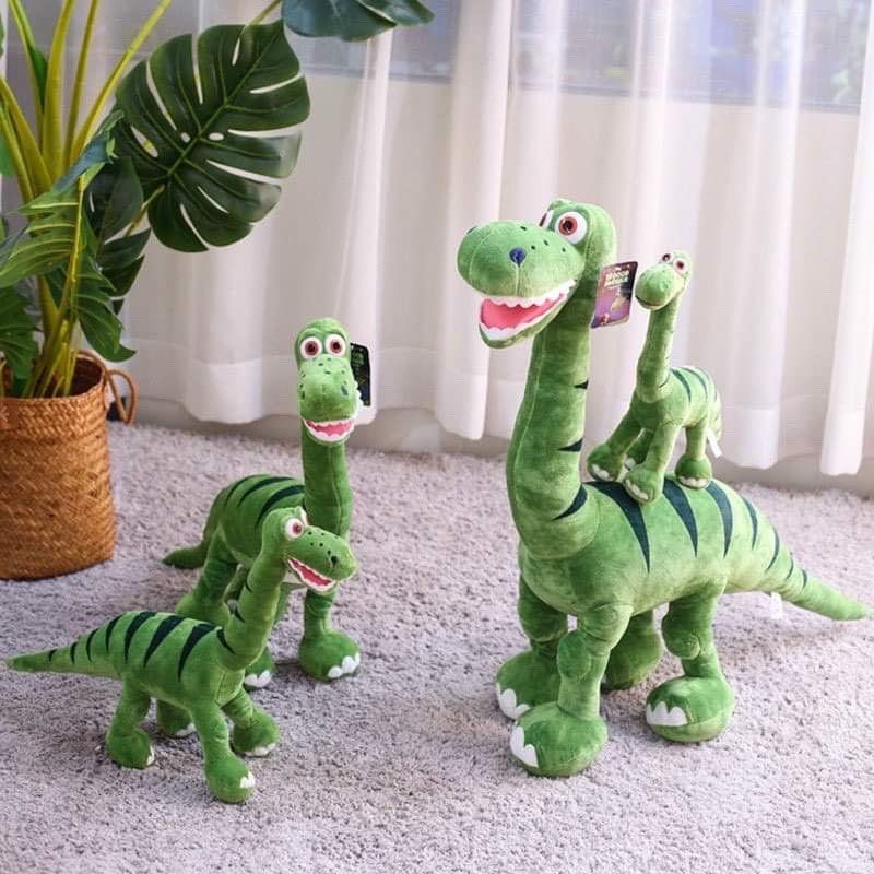 Gấu bông khủng long xanh arlo cổ dài