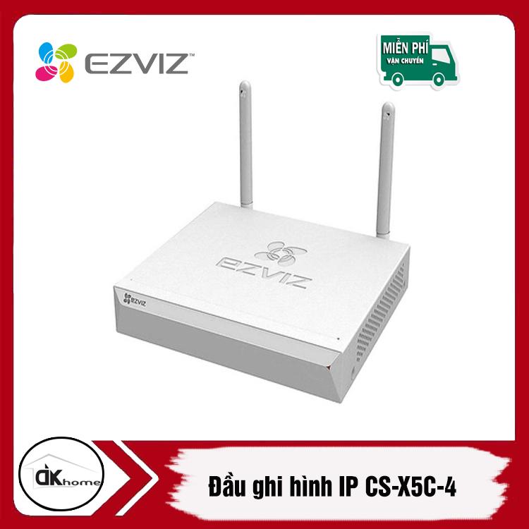 Đầu ghi hình ip 4 kênh ezviz cs-x5c-4apec