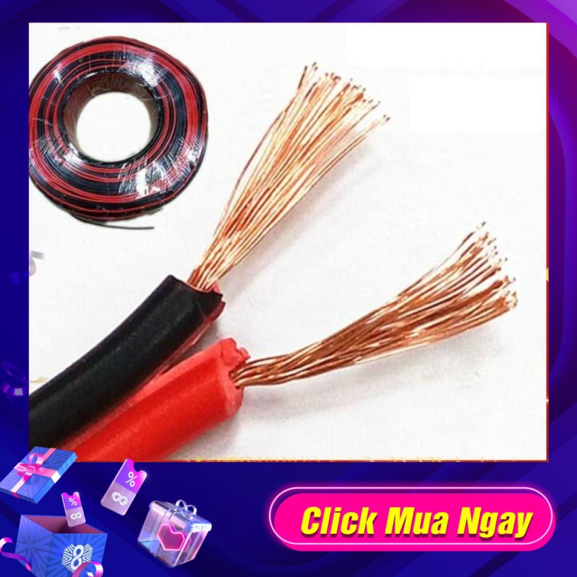 DÂY LOA DẪN TÍN HIỆU 50M-100M DÙNG KẾT NỐI TỪ AMPLY QUA LOA KARAOKE GIA ĐÌNH