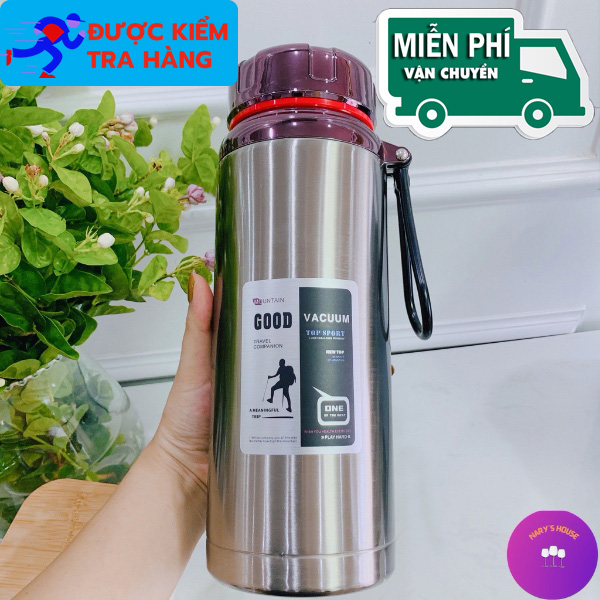 Bình giữ nhiệt inox baol cao cấp 304 dung tích 1500ml giữ nhiệt 20h
