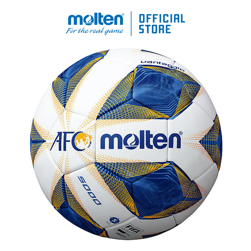 Bóng đá molten f5a5000-a afc - công nghệ acentec - tặng kim bơm - cao cấp, chính hãng