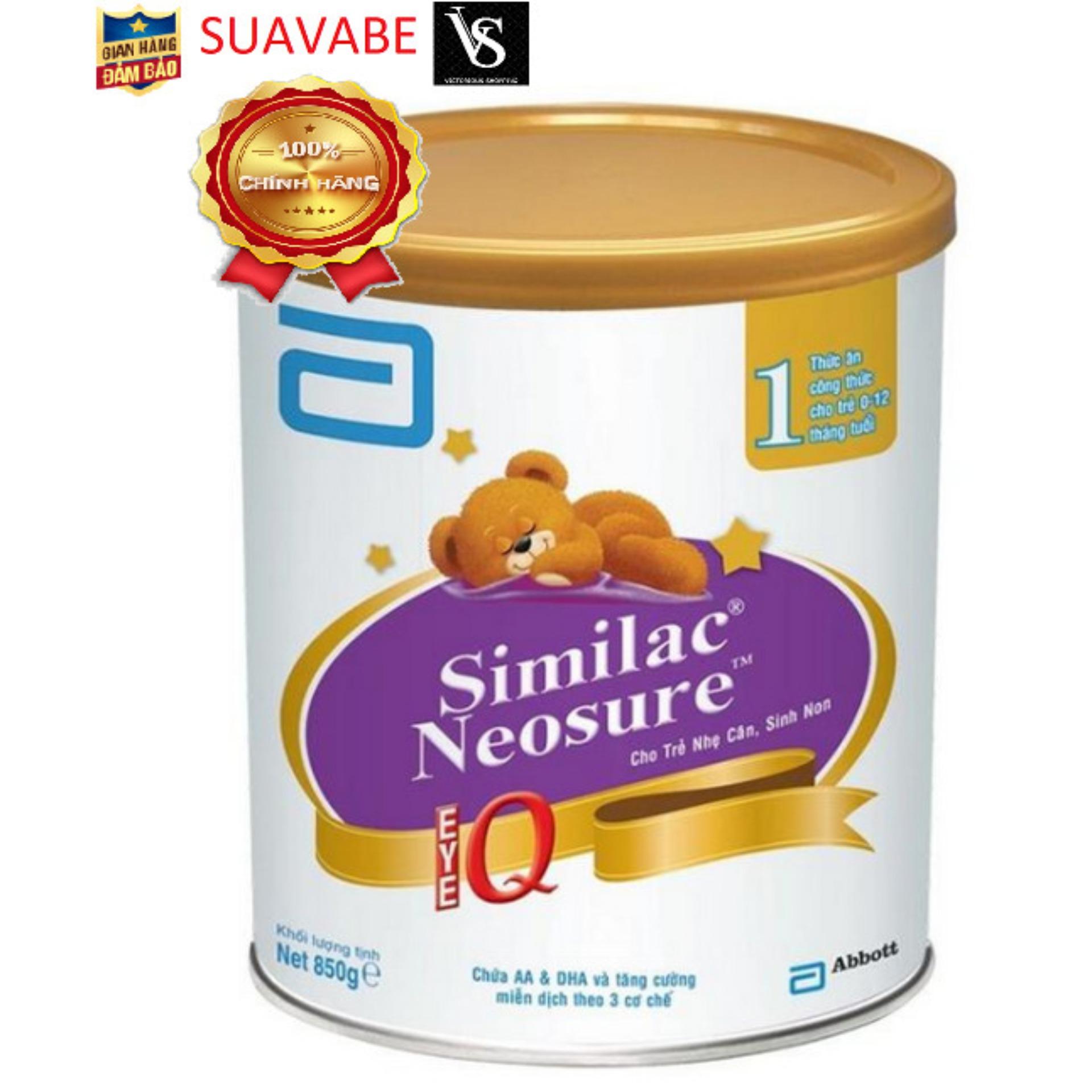 Sữa bột Abbott Similac NeoSure 850g