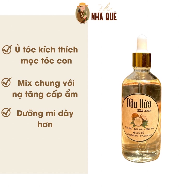 Dầu dừa nấu 100ml