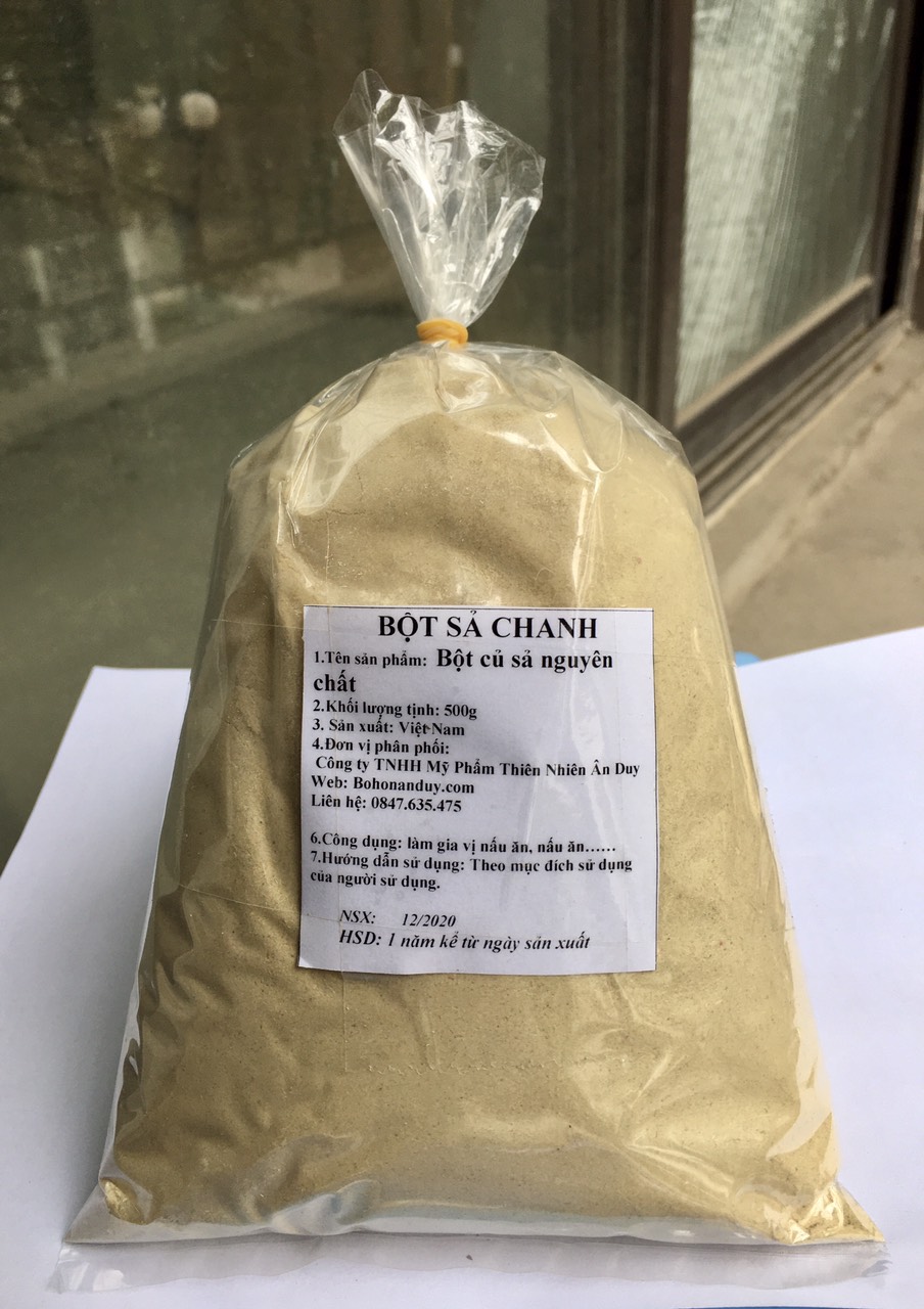 BỘT SẢ NGUYÊN CHẤT 500g