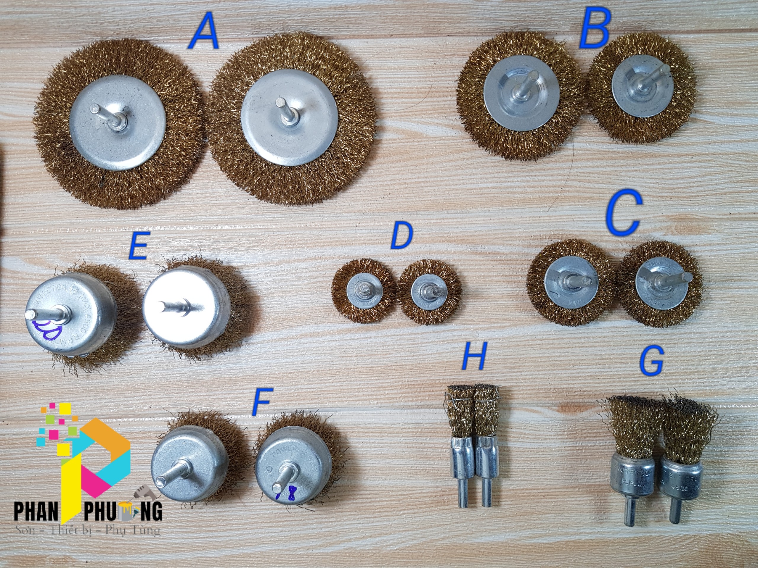 Bánh cước đánh sét nhiều loại