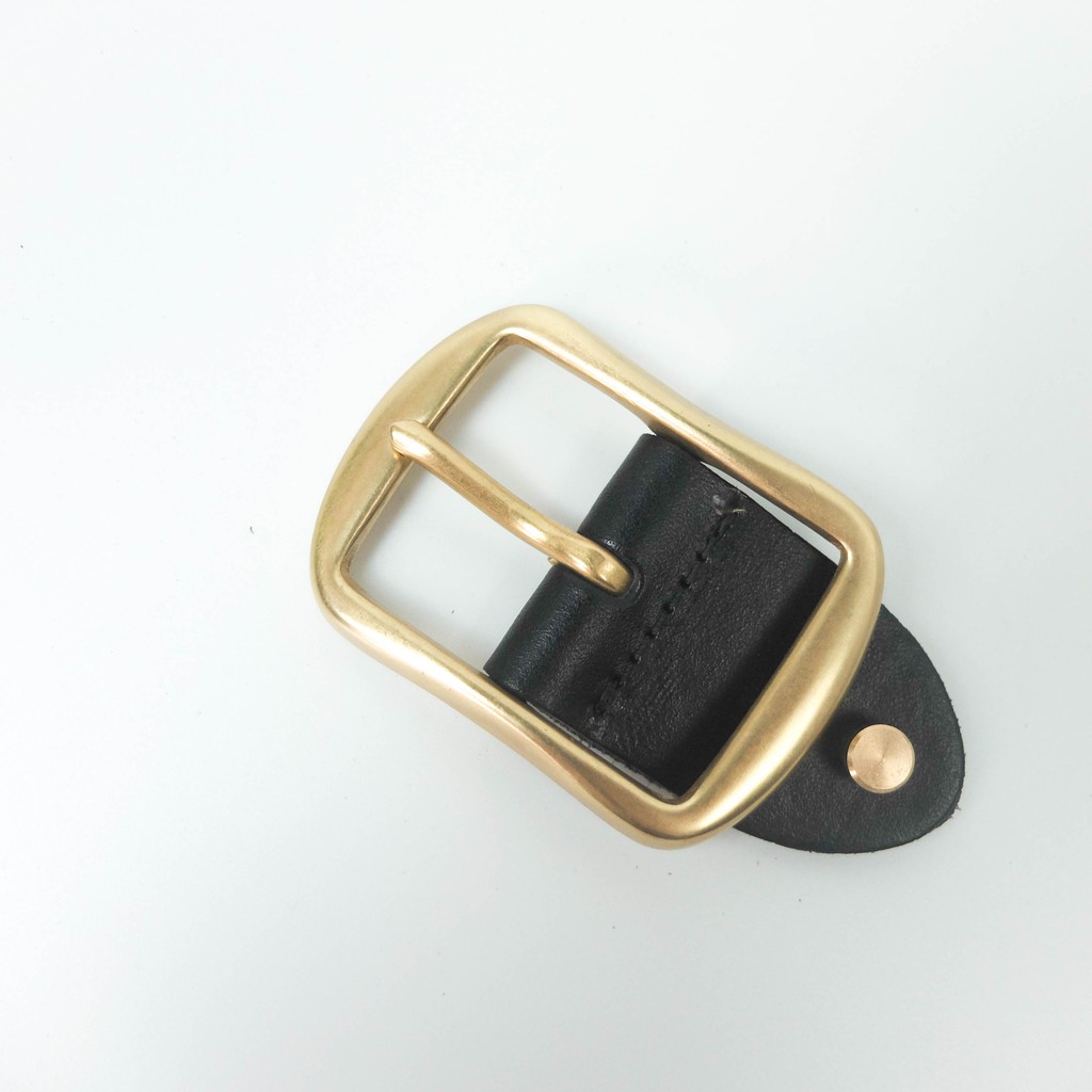 Mặt thắt lưng nam | Bộ đầu khoá thắt lưng đồng đúc dùng cho bảng dây 3.8cm - 3.9cm mã BC5