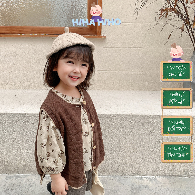 -áo ghi lê len dệt kim cho bé kiểu dáng hàn quốc-hihahiho-đồ cho bé gái- quần áo trẻ em-đồ trẻ em-quần áo thu đông trẻ em-đồ bộ trẻ em-quần áo thu đông trẻ em-bộ dài tay bé gái- đồ cho bé gái-đồ bé gái