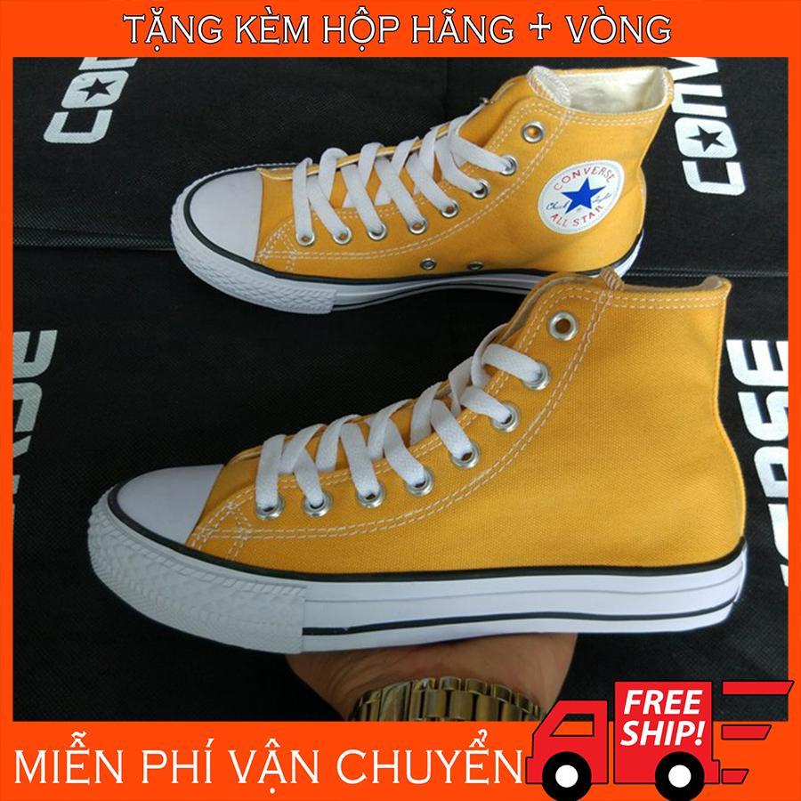 [CÓ KÈM HỘP] Giày Converse 1970s Vàng Cao Cổ (Thời Trang)