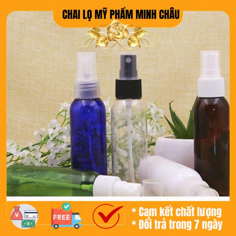Chai xịt phun sương 50ml/100ml/30ml/20ml/10ml chiết mỹ phẩm