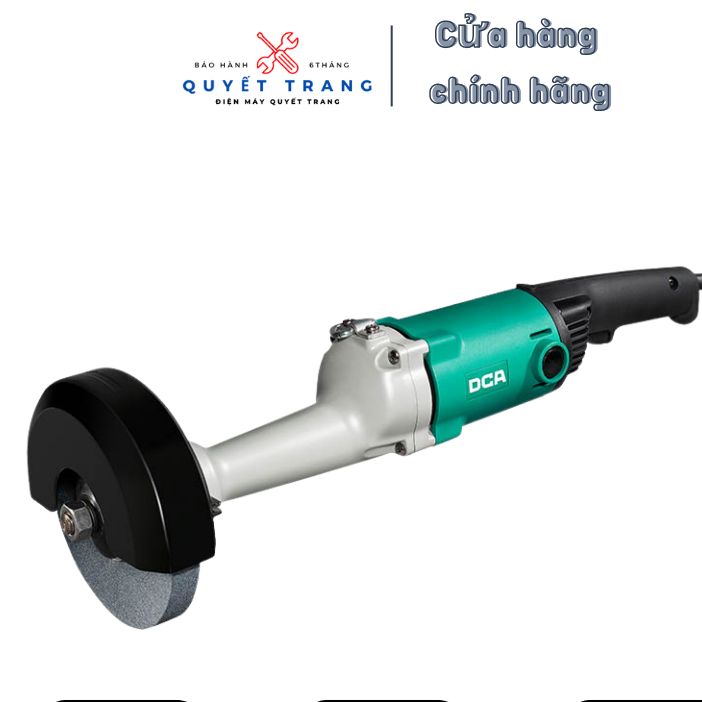 Máy mài thẳng dca ass125b 125mm công suất 710w chuẩn dây đồng chính hãng dca