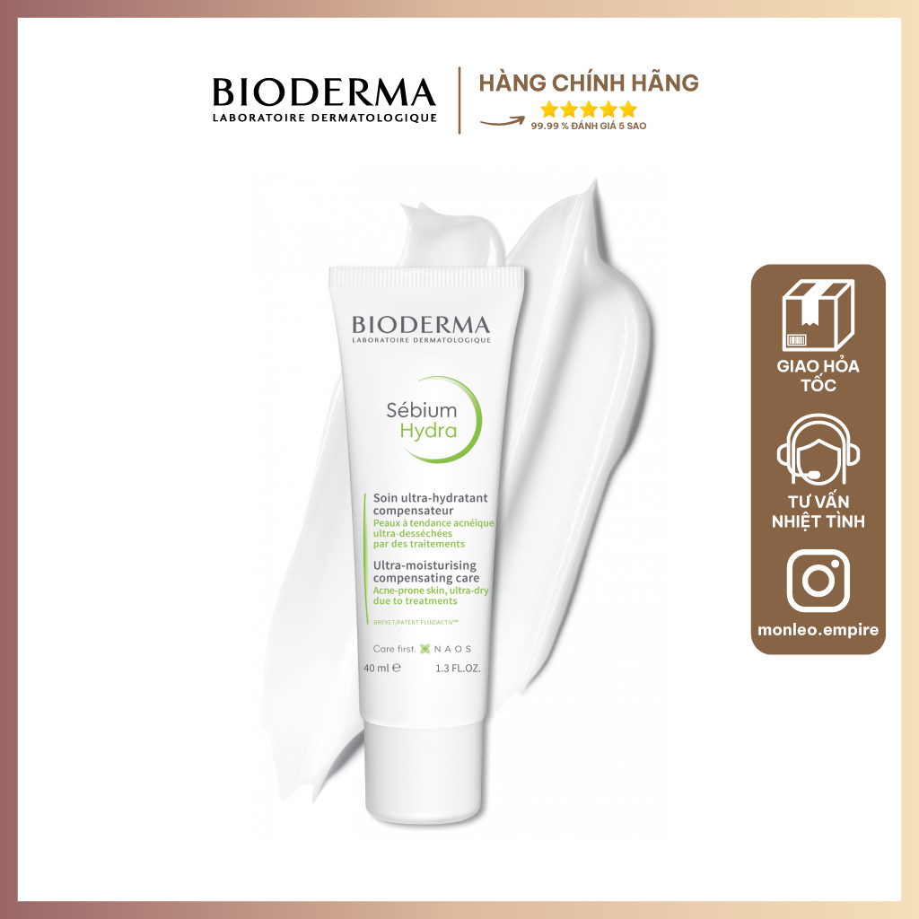 Kem dưỡng ẩm Bioderma Sebium Hydra 40ml