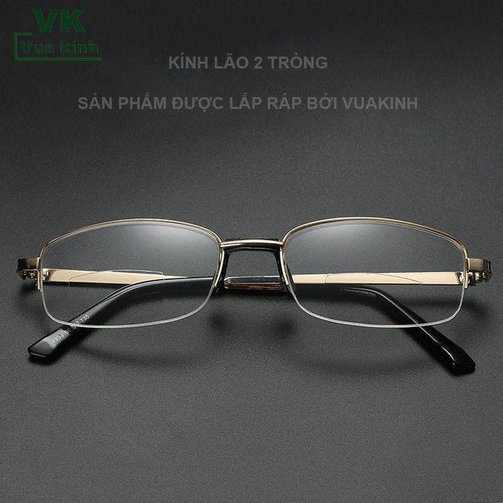 kính lão 2 tròng nửa viềncó độ sẵn +1.0,+1.5,+2.0,+2.5,+3.0,+3.5,+4.0