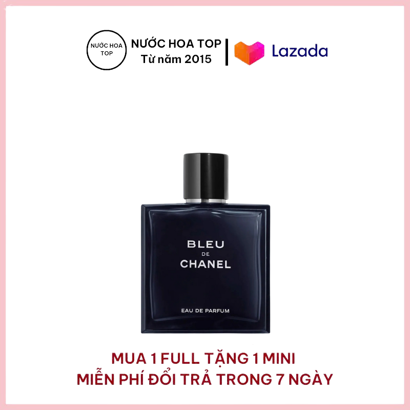  Nước hoa Chanel Bleu De Chanel EDP Mini chấm 10ml - Nước hoa chính hãng - Nước hoa thơm siêu cuốn App 