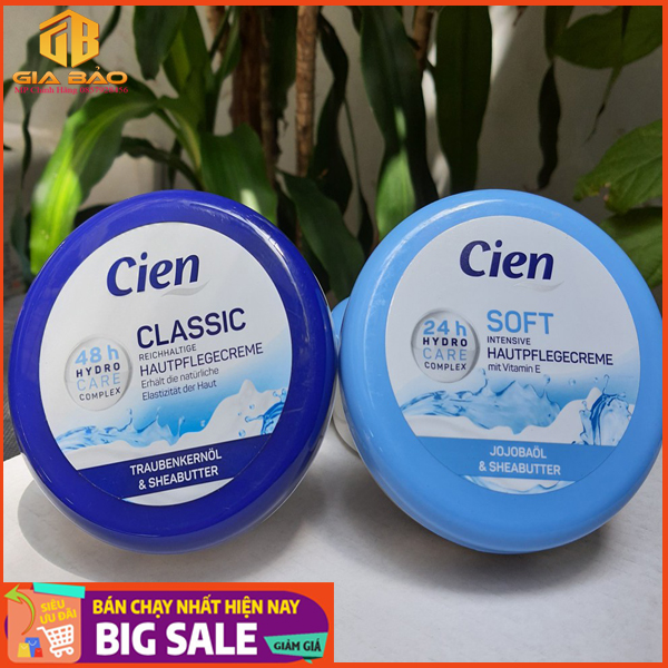 Kem dưỡng ẩm cien soft cream hydro care complex 250ml - kem nẻ cien