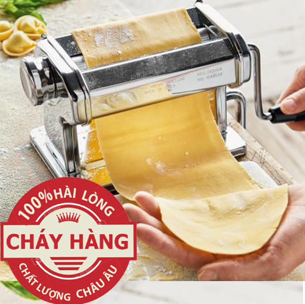 Máy cán bột mì, bột bánh, bột ngàn lớp đa năng siêu mỏng mini gia đình/  Hàng nhập khẩu từ nước ngoài, siêu bền, bảo hành chính hãng 2 năm
