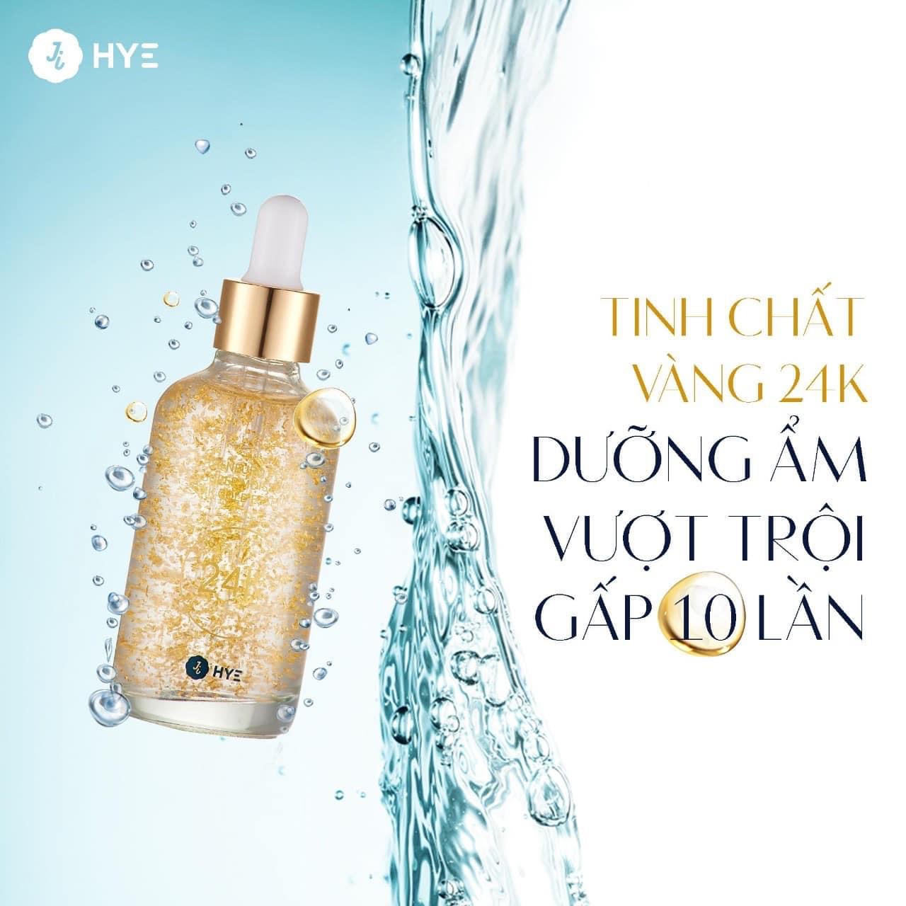 Tinh chất đậm đặc vàng 24k siêu tái tạo và trẻ hoá da ji hye neuro peptide super moisture 24k gold essence