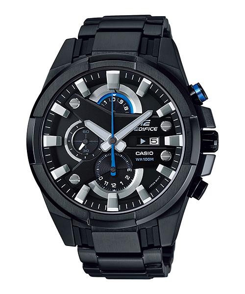 Đồng hồ nam dây kim loại ca$io edifice ef-540bk-1av đồng hồ nam mặt tròn đồng hồ nam cao cấp