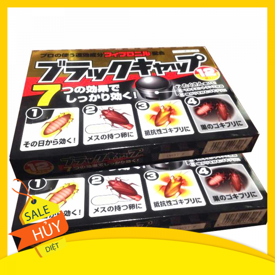 Thuốc Diệt Gián Nhật Bản 12 Viên Cực Kì Hiệu Quả - An Toàn Cho Con Người Và Vật Nuôi