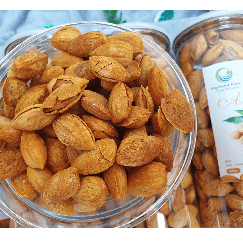 [HCM]Hạnh nhân rang mật ong 450gr nhập khẩu Mỹ thượng hạng giòn tan thơm lừng