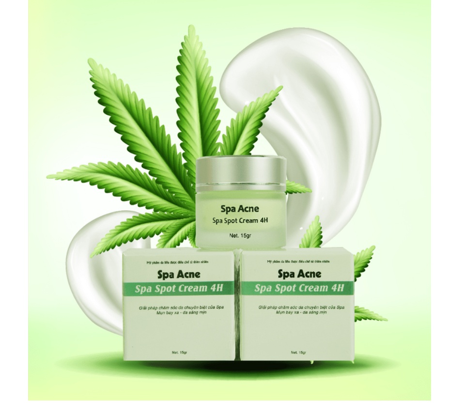 Kem chấm mụn Spa Acne 15gr