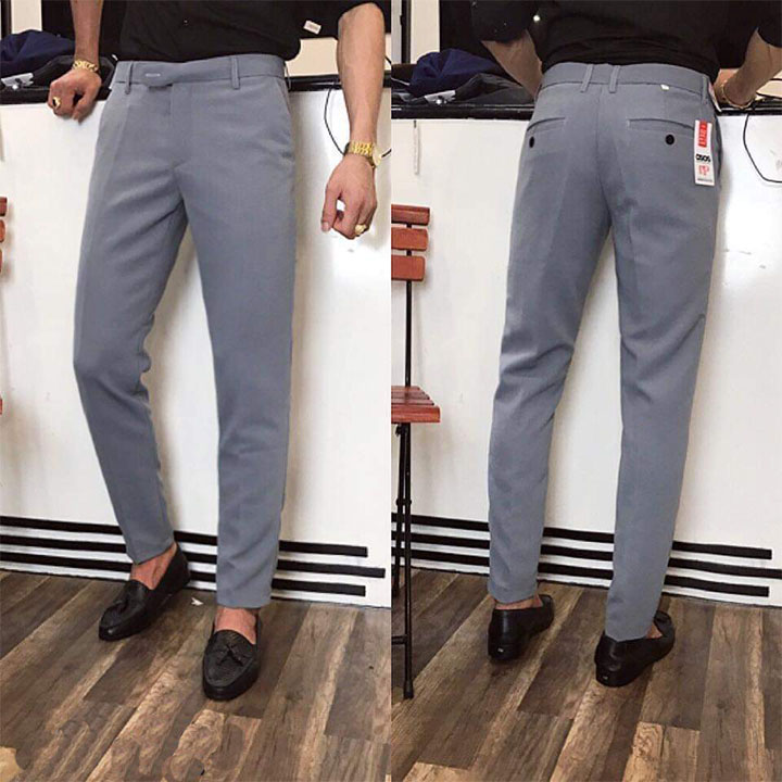 Quần tây nam kiểu dáng hàn quốc from ôm body