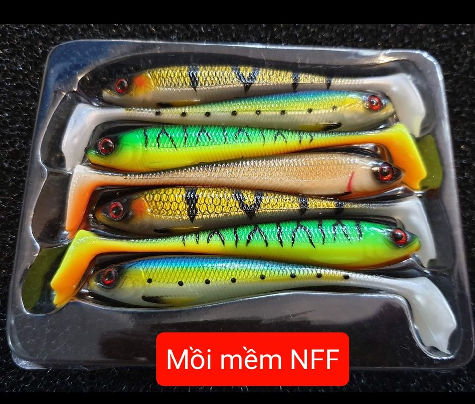7cm và 9cm / lẻ 1 con mồi mềm nff dùng thử 7cm mini nhỏ / 9cm lớn