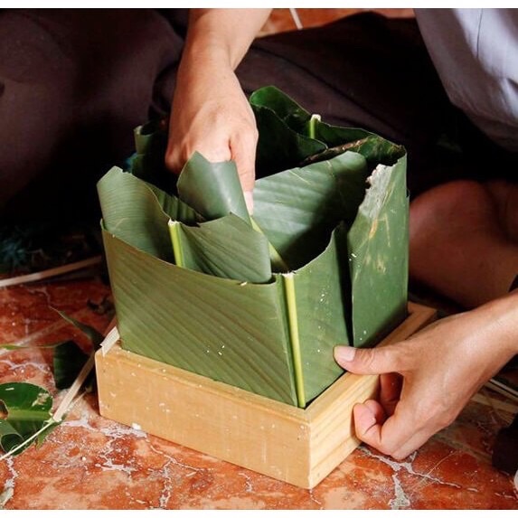 [HCM]Bộ 2 Khuôn Làm Bánh Chưng Gỗ Dragon Hàng VNCLC Nhanh Hơn Đẹp Mắt Hơn IN -NT