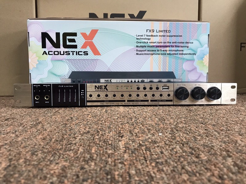 Vang cơ NEX FX9 Limited - Bluetooth, cổng quang, chống hú - hàng chính hãng + tặng cặp dây canon cao cấp