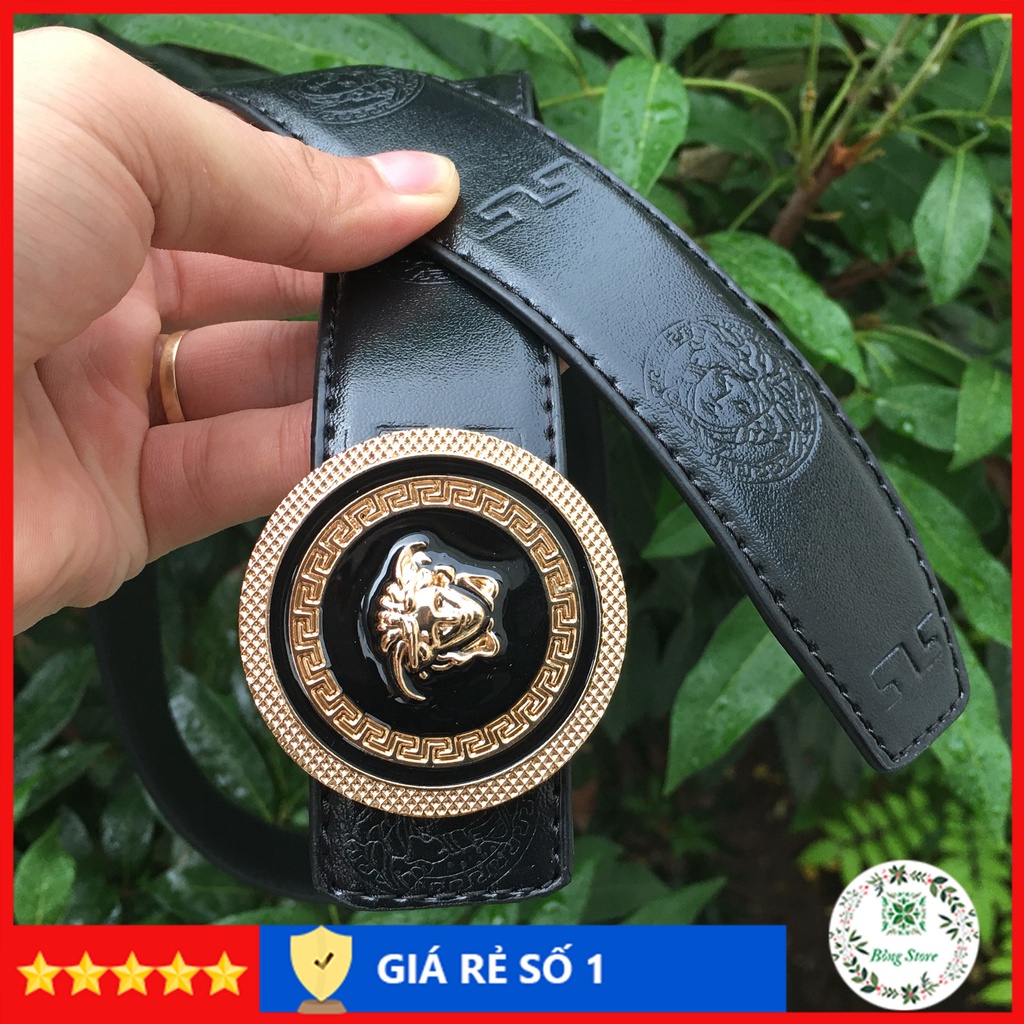 Thắt lưng nam versace, thắt lưng mặt versace, dây nịt nam cao cấp thời trang, VSC001
