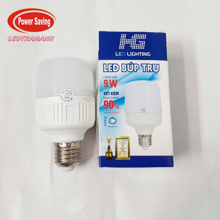 Bóng đèn led trụ 9w HG chính hãng
