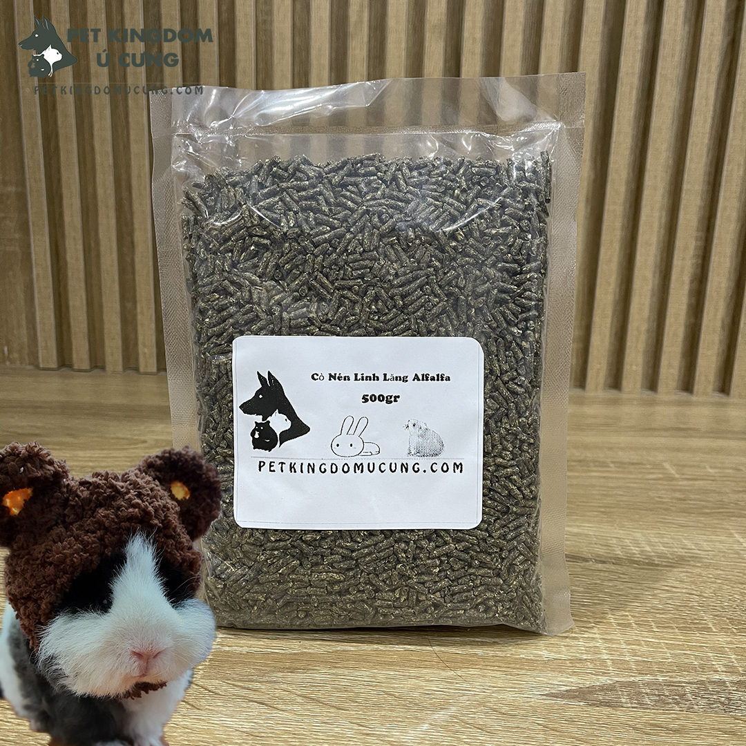 Cỏ Nén Linh Lăng Alfalfa Cho Thỏ và Guinea Pig