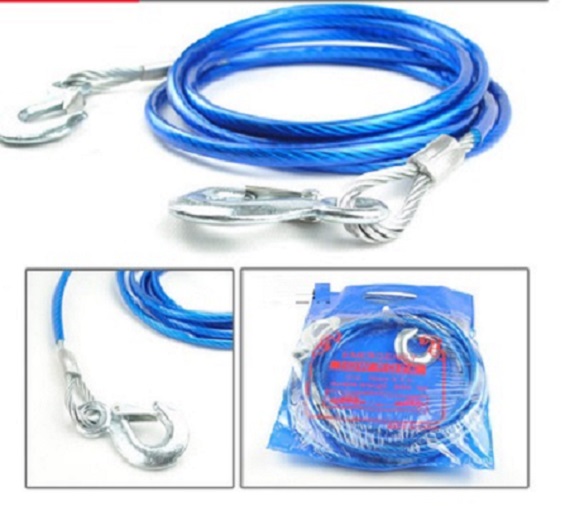 Dây cáp thép cứu hộ kéo ô tô dài 5m tải trọng 7 tấn