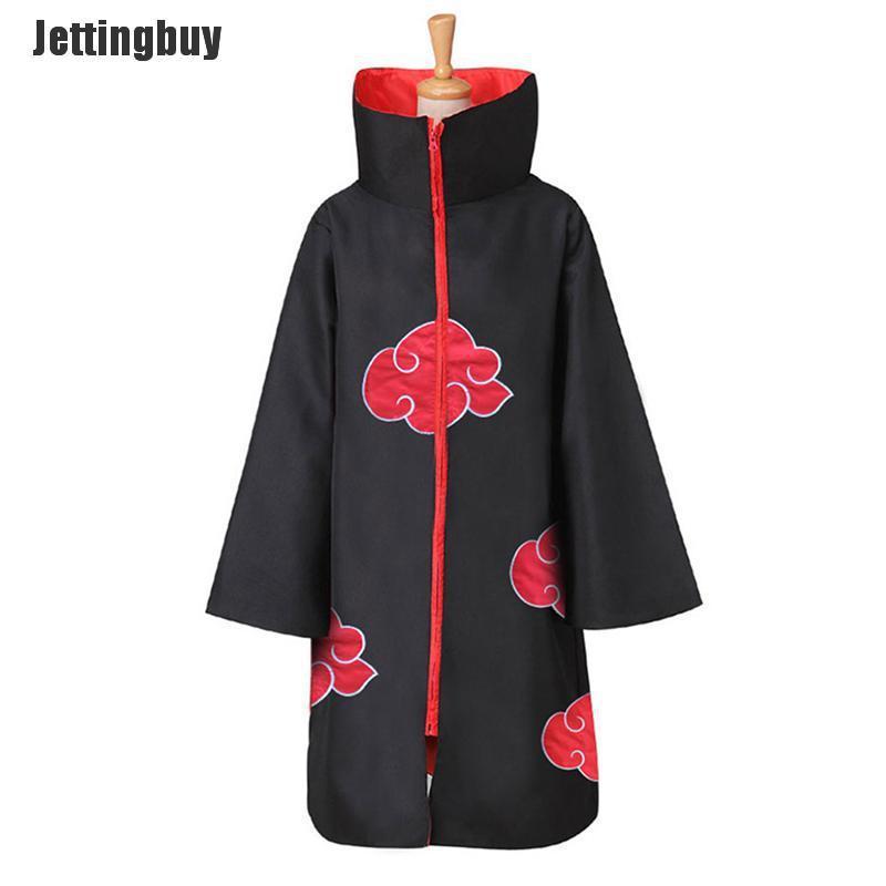 Jettingbuy Hot Trang Phục Hóa Trang Động Vật Áo Choàng Akatsuki Itachi Chất Lượng Cao Anime Hội Nghị