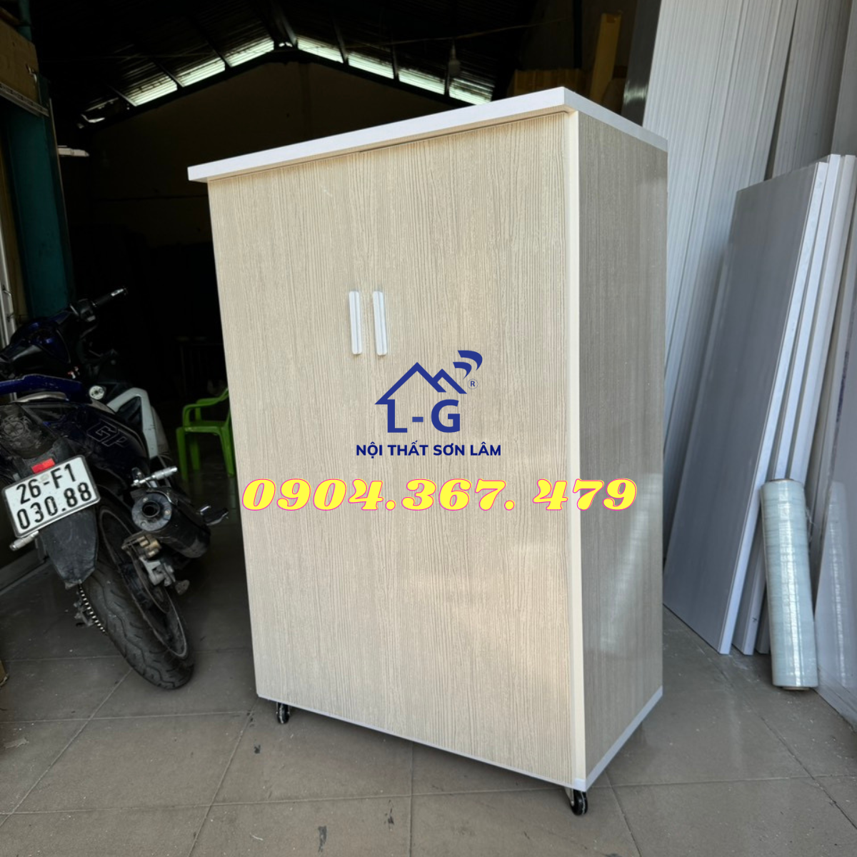 [HỎA TỐC HCM] Tủ nhựa 2 cánh nhỏ gọn - tủ quần áo mini giá rẻ tại xưởng